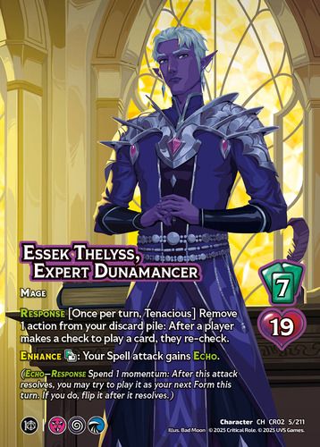 Essek Thelyss, Expert Dunamancer