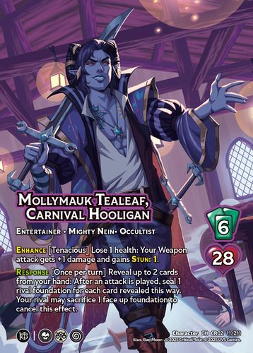 Mollymauk Tealeaf, Carnival Hooligan