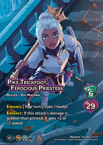 Pike Trickfoot, Ferocious Priestess