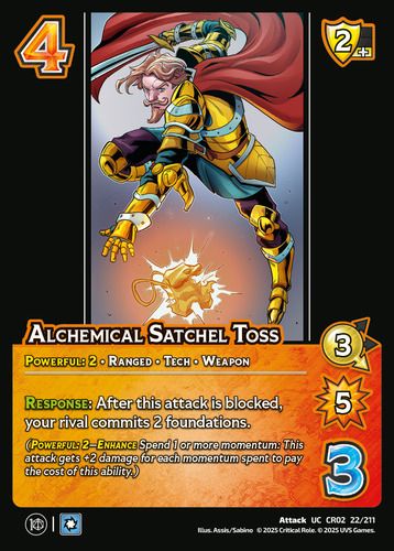 Alchemical Satchel Toss