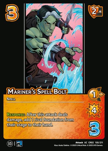 Mariner's Spell Bolt