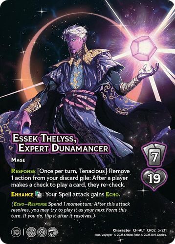 Essek Thelyss, Expert Dunamancer