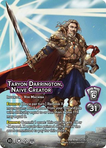 Taryon Darrington, Naive Creator