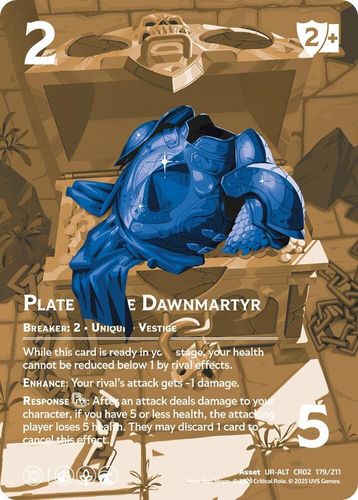 Plate of the Dawnmartyr