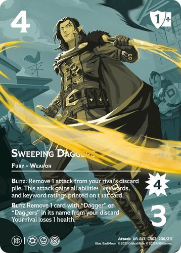 Sweeping Daggers