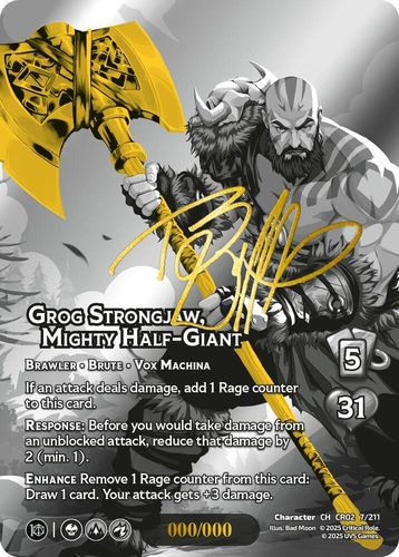 Grog Strongjaw, Mighty Half-Giant