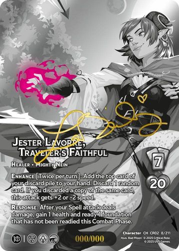 Jester Lavorre, Traveler's Faithful