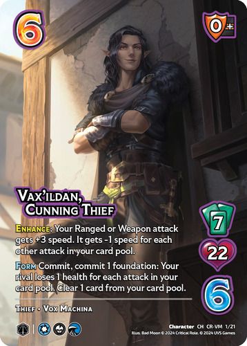 Vax'ildan, Cunning Thief