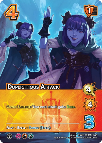 Duplicitious Attack