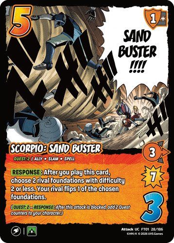 Scorpio: Sand Buster