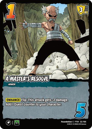 A Master's Resolve