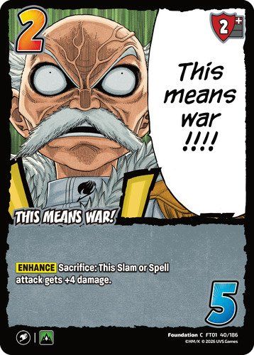 This Means War!