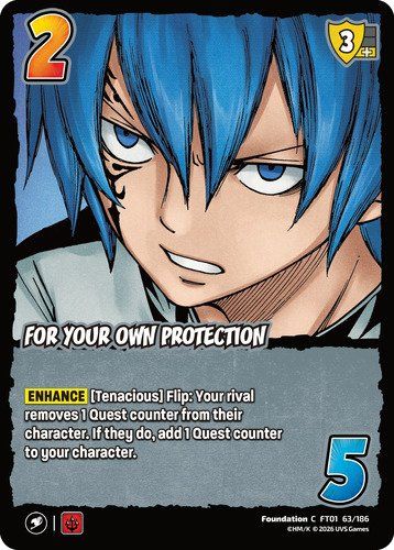 For Your Own Protection