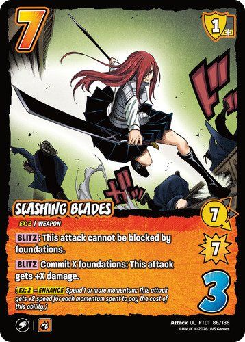 Slashing Blades
