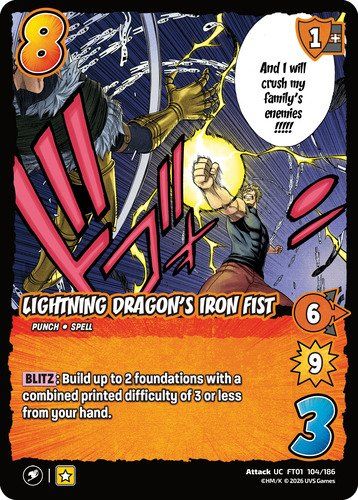 Lightning Dragon's Iron Fist