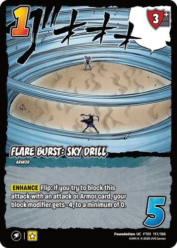 Flare Burst: Sky Drill