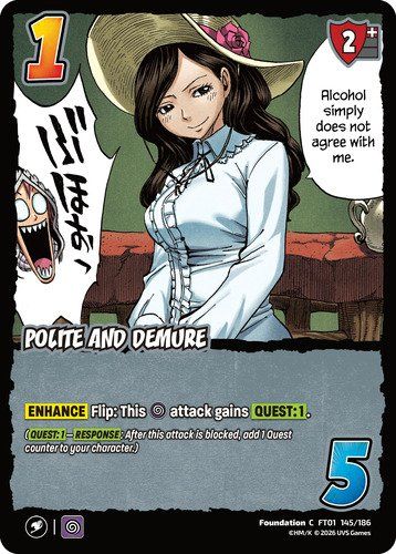 Polite and Demure