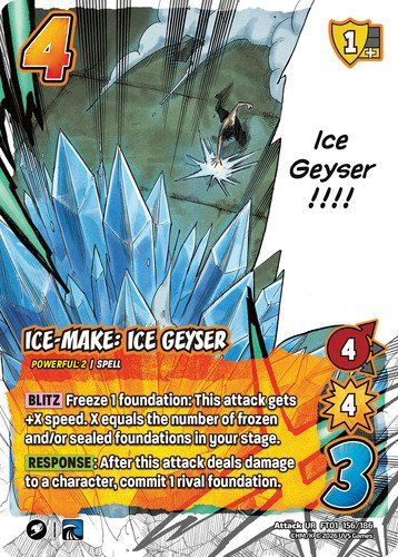 Ice-Make: Ice Geyser