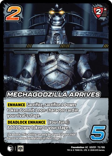 Mechagodzilla Arrives