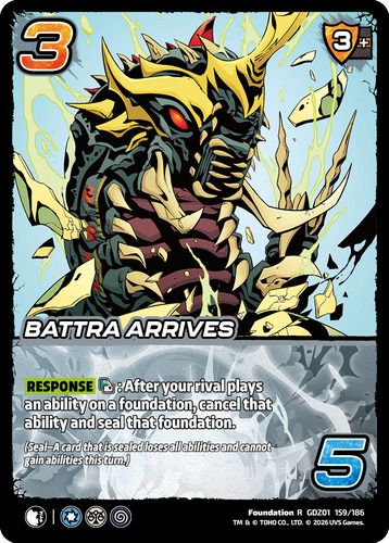 Battra Arrives