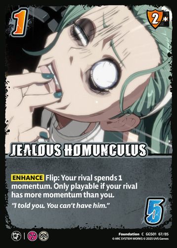 Jealous Homunculus