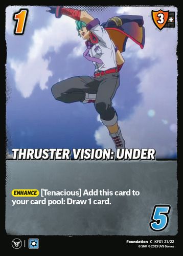 Thruster Vision: Under