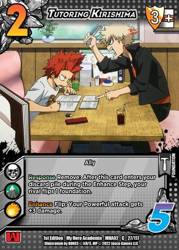 Tutoring Kirishima