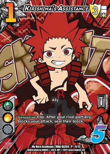 Kirishima's Assistance