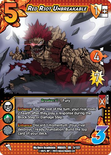 Red Riot Unbreakable