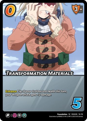 Transformation Materials