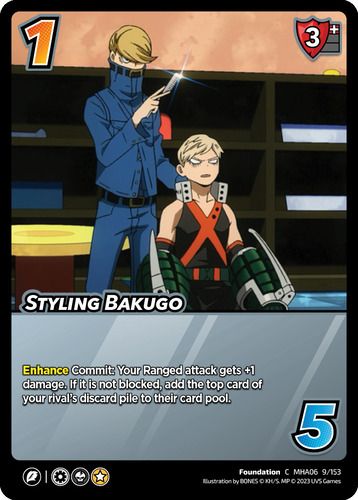 Styling Bakugo