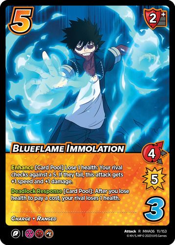 Blueflame Immolation