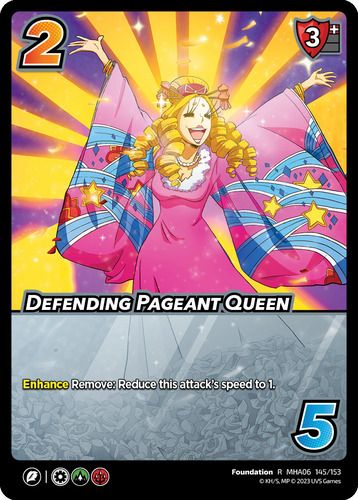 Defending Pageant Queen