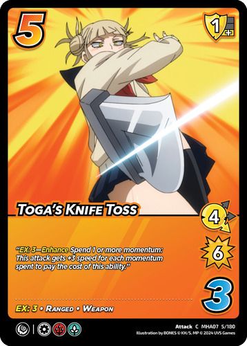 Toga's Knife Toss