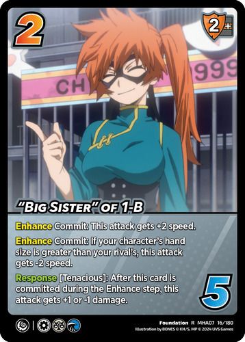 "Big Sister" of 1-B