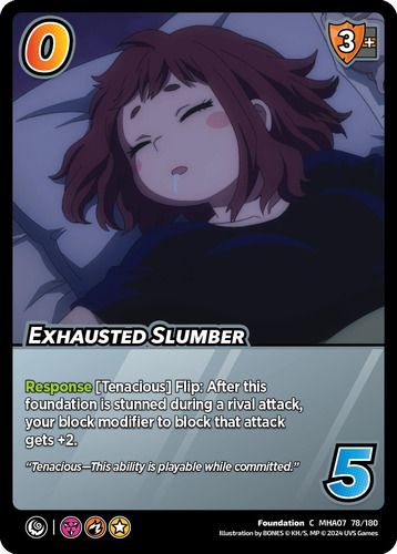 Exhausted Slumber