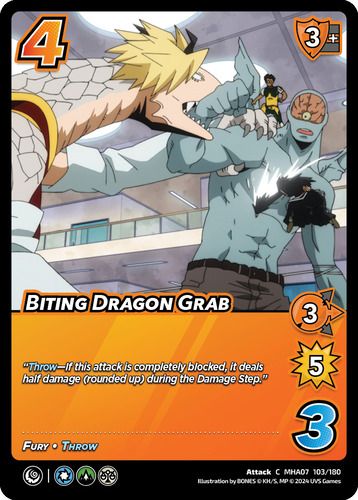 Biting Dragon Grab