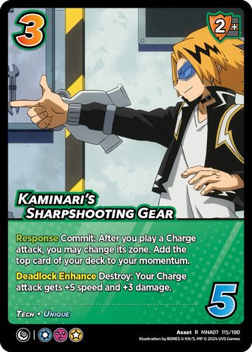 Kaminari's Sharpshooting Gear