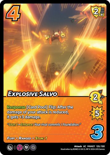 Explosive Salvo