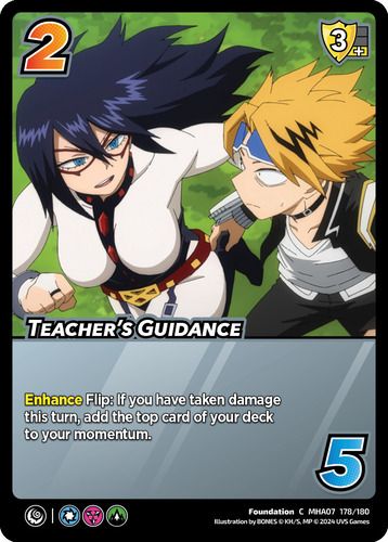 Teacher's Guidance