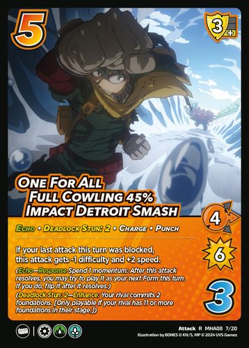 One For All Full Cowling 45% Impact Detroit Smash