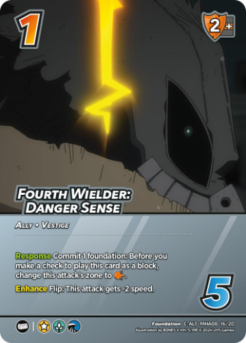 Fourth Wielder: Danger Sense