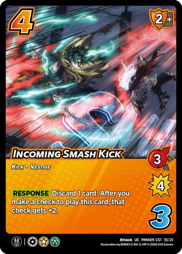 Incoming Smash Kick