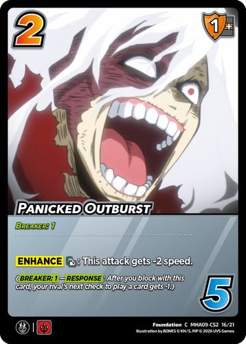 Panicked Outburst