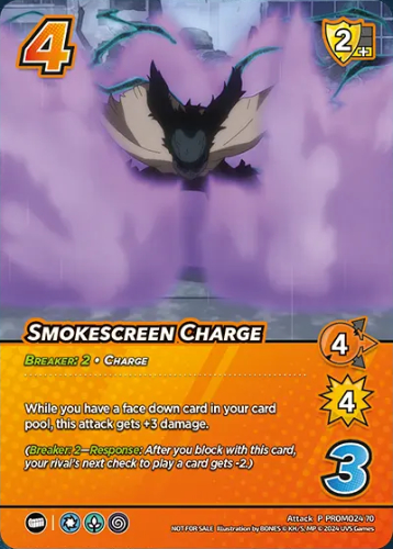 Smokescreen Charge