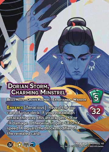 Dorian Storm, Charming Minstrel