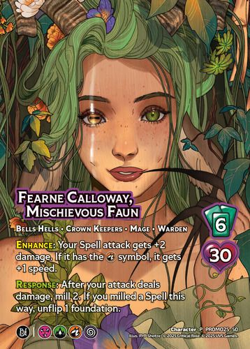 Fearne Calloway, Mischievous Faun