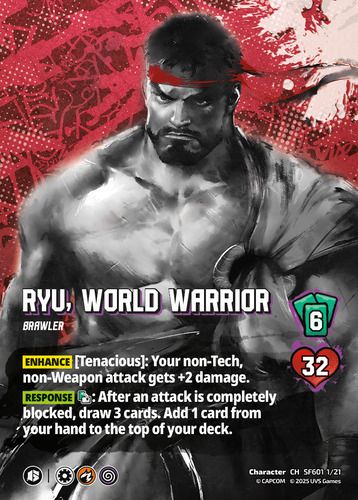 Ryu, World Warrior
