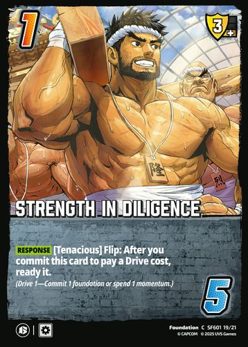 Strength in Diligence