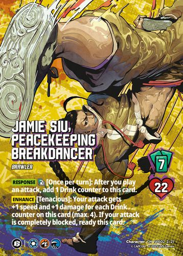 Jamie Siu, Peacekeeping Breakdancer